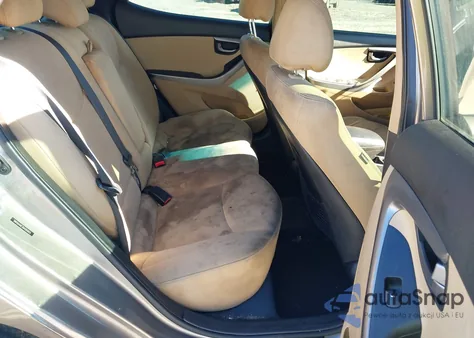 2013 Hyundai Elantra Gls z USA, uszkodzony, nr VIN 5NPDH4AE3DH265855